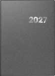 2027 BRUNNEN Buchkalender A4 grau 1S/1T