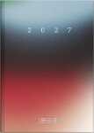 2027 BRUNNEN Buchkalender A5 1S/1T Redblue