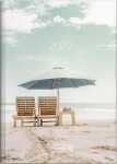 2027 BRUNNEN Buchkalender A5 Sunbeds