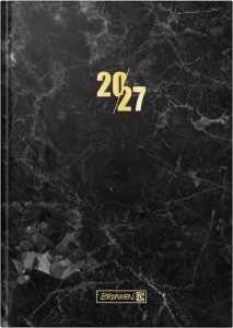 2027 BRUNNEN Buchkalender A5 Grafite 1S/1T