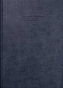 2027 BRUNNEN Buchkalender A5 Prestige blau