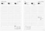 2027 BRUNNEN Buchkalender A5 Einlage Ringbuch