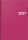 2027 BRUNNEN Buchkalender A5 pink 2S/1W