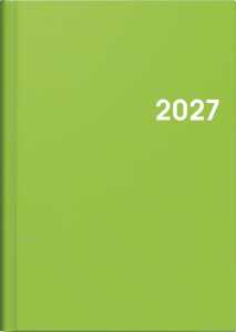 2027 BRUNNEN Buchkalender A5 gn 2S/1W