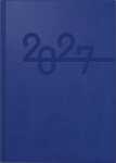 2027 BRUNNEN Buchkalender A5 1S/1T blau