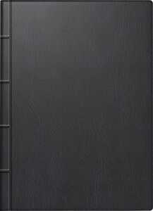 2027 Glocken Taschenkalender 1S/1T 336S schwarz