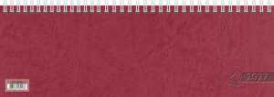 2027 Glocken Querterminbuch29,7x10,5cm 1S/1W 64S