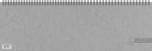 2027 Glocken Querterminbuch 42x13,7cm 2S/1W 112S