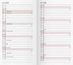 2027 rido/idé PlankalenderTM151W/1SErsatzkalender