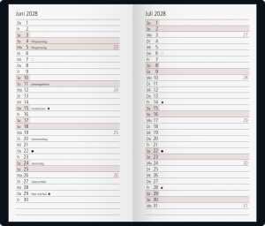 2027 rido/idé TaschenkalenderTM15 sw 1W/1S Alpha