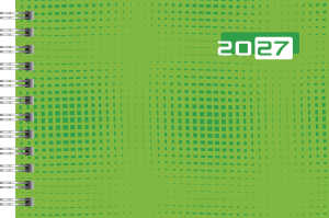 2027 rido/idé TaschenkalenderSeptimus1W/2S grün
