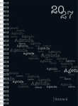 2027 rido/idé Buchkalender Futura2 1W/2S Agenda