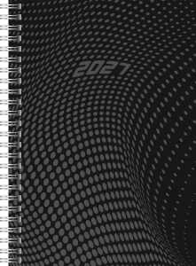 2027 rido/idé Buchkalender Timing1 Wire-O PP sw