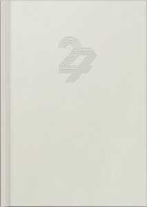 2027 rido/idé BuchkalenderChefplaner Grey 1T/1S
