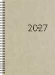 2027 rido/idé BuchkalenderStudioplan grau Prestige