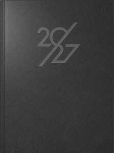 2027 rido/idé Buchkalender Mentor 1T/1S schwarz