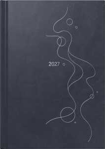 2027 rido/idé Buchkalender MentorA5 1T/1SBubbles