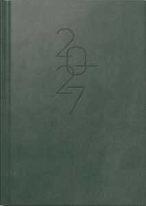 2027 rido/idé Buchkalender Mentor 1T/1S d´grün