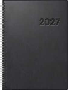 2027 rido/idé BuchkalenderConform sw 1T/1S Wire-O