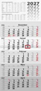 2027 rido/idé Fünfmonatskalender cinque