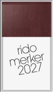 2027 rido/idé TischkalenderMerker d.rt 1T/1SMira