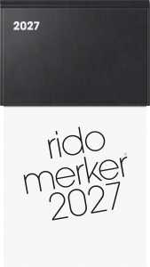 2027 rido/idé Tischkalender 11x20cm 1S/1T 640S