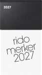 2027 rido/idé Tischkalender 11x20cm 1S/1T 640S
