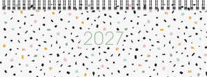 2027 rido/idé QuerkalenderSequenz Confetti