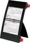 2027 rido/idé Drei-Monats-Tischkalender rot