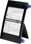 2027 rido/idé Drei-Monats-Tischkalender blau
