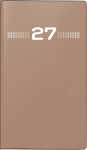 2027 rido/idé PlankalenderMiniplaner1M/2S caramel