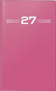 2027 rido/idé PlankalenderMiniplaner 1M/2S pink