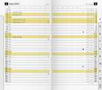 2027 rido/idé Ersatzkalender M-planer Register