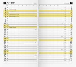2027 rido/idé PlankalenderM-planerErsatzkalender