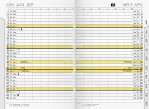 2027 rido/idé PlankalenderUniplanerErsatzkalender