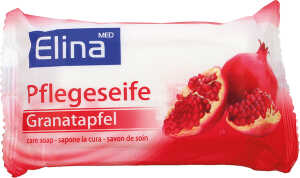 ELINA Seife Granatapfel 80g Stück in Folie