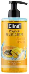 ELINA Seife flüssig 300ml Mango & Papaya mit Spender