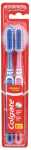 COLGATE Zahnbürste Double Action 2er medium 18cm
