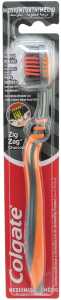 COLGATE Zahnbürste Zig Zag Charcoal Medium