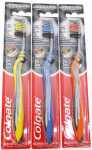COLGATE Zahnbürste Zig Zag Charcoal Medium