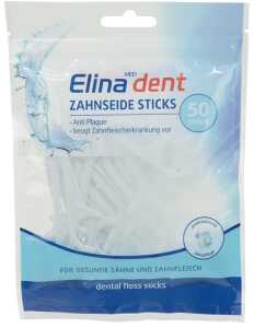 ELINA Zahnseide Sticks 8cm 50er wiederversch.Btl.