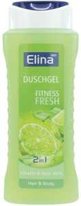 ELINA Dusch Gel 300ml 2in1 Fitness Fresh Limette & Aloe für Haut und Haare