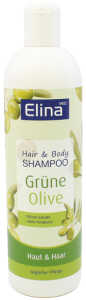 ELINA Dusch Gel med 500ml Hair & Body grüne Olive