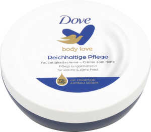 DOVE Creme Reichhaltige Pflege 150ml im Tiegel