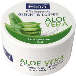 ELINA Aloe Vera Pflegecreme 150ml in Dose