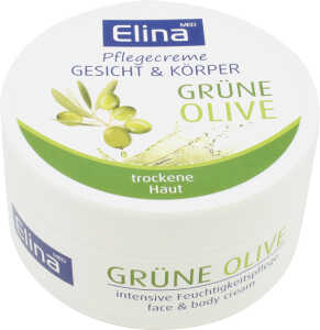 ELINA Olive Hautpflegecreme 150ml in Dose