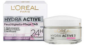 LOREAL Hydra Active 3 Tagescreme 50ml trockene