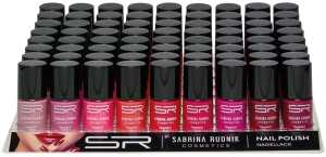 SABRINA Nagellack Sabrina Rot-Töne 72er im Tray, 12ml