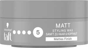 TAFT Styling Wax MATT 75ml Halt 5