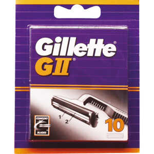 GILLETTE G II 10er Klingen